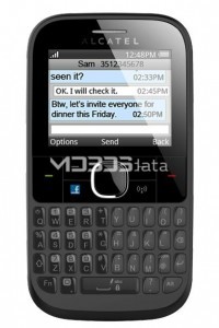 ALCATEL ONE TOUCH 3020 specs