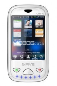 GFIVE CH800 specifikacije