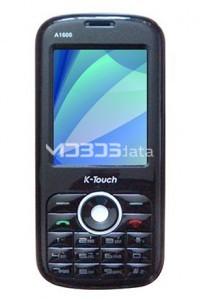 K-TOUCH A1600 specs