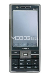 K-TOUCH A651 specs
