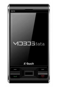 K-TOUCH D210 specs