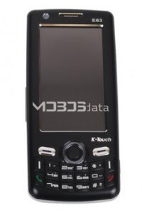 K-TOUCH E63 specs
