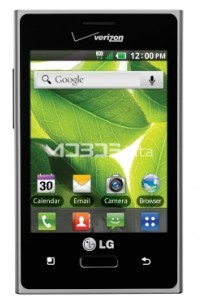 LG OPTIMUS ZONE specs