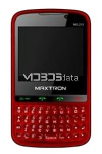 MAXTRON MG213 specifikacije in značilnosti MAXTRON MG213 specifikacije