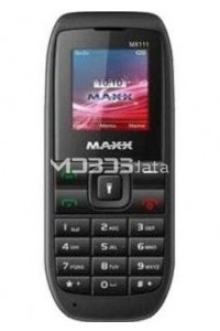 MAXX MX111 specs