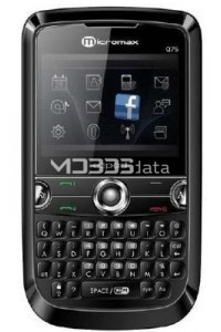 MICROMAX Q75 specs