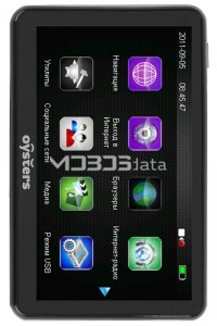 OYSTERS CHROM 2011 3G specifikacije