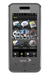 SAMSUNG INSTINCT specs