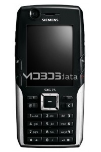 SIEMENS SXG75 specifikacije