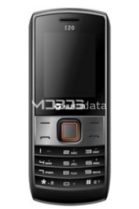 YUSUN E20 specifikacije in značilnosti YUSUN E20 specifikacije