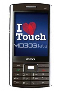 ZEN X33 specifikacije
