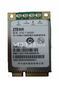 ZTE ZTE-T M305 specifikacije